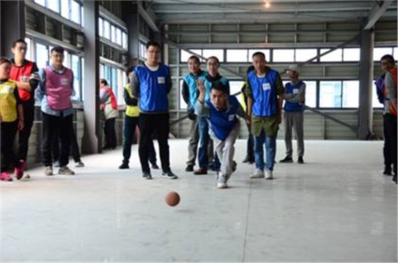 國檢檢測(cè)擲球比賽