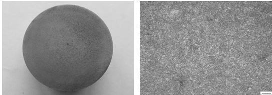 圖15-15 中心疏松1級 圖15-16 回火索氏體 圖15-15 中心疏松1級 圖15-16 回火索氏體