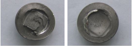 圖14-40 1號(hào)頭部斷口宏觀形貌 圖14-41 2號(hào)頭部斷口宏觀形貌 圖14-40 1號(hào)頭部斷口宏觀形貌 圖14-41 2號(hào)頭部斷口宏觀形貌